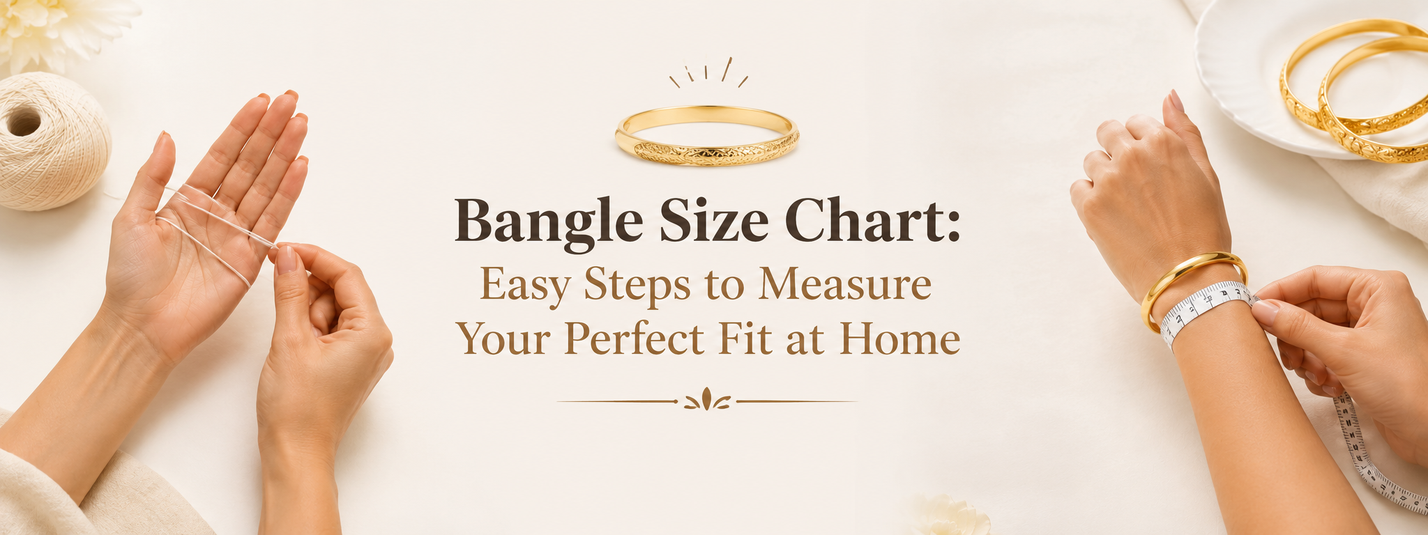 Bangle Size Chart: Easy Steps to Measure Your Perfect Fit at Home