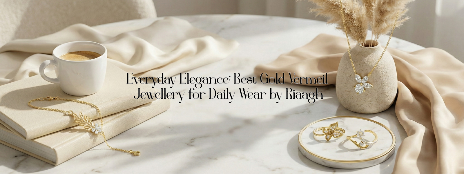 Everyday Elegance: Best Gold Vermeil Jewellery for Daily Wear by Riaagh