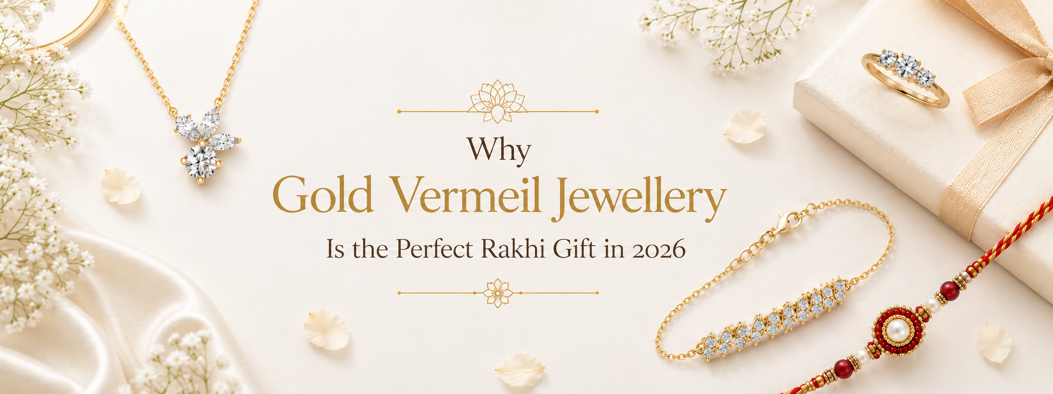Why Gold Vermeil Jewellery Is the Perfect Rakhi Gift in 2026