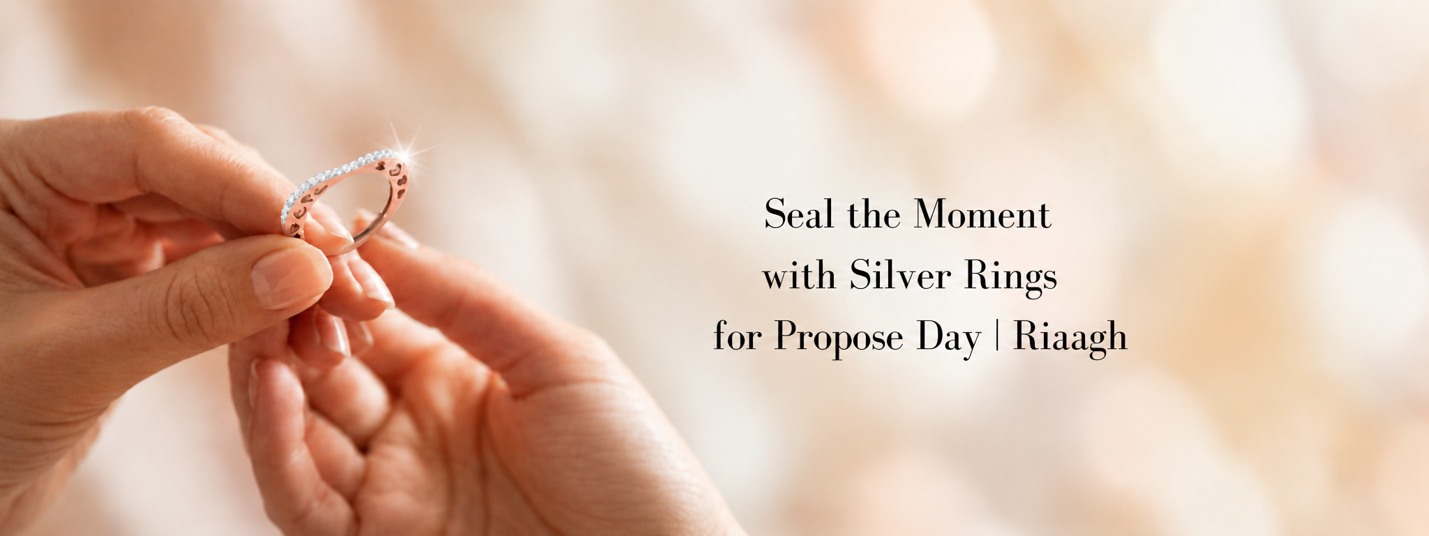 Seal the Moment with Silver Rings for Propose Day | Riaagh
