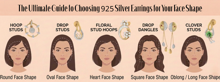 How to Choose 925 Silver Earrings for Your Face Shape?