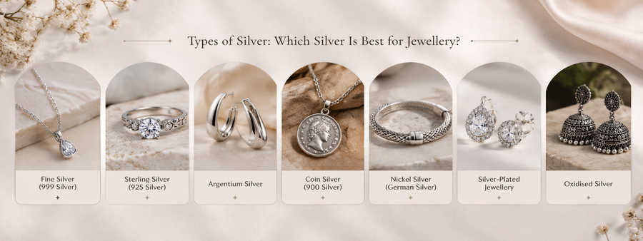Types of Silver: Which Silver Is Best for Jewellery?