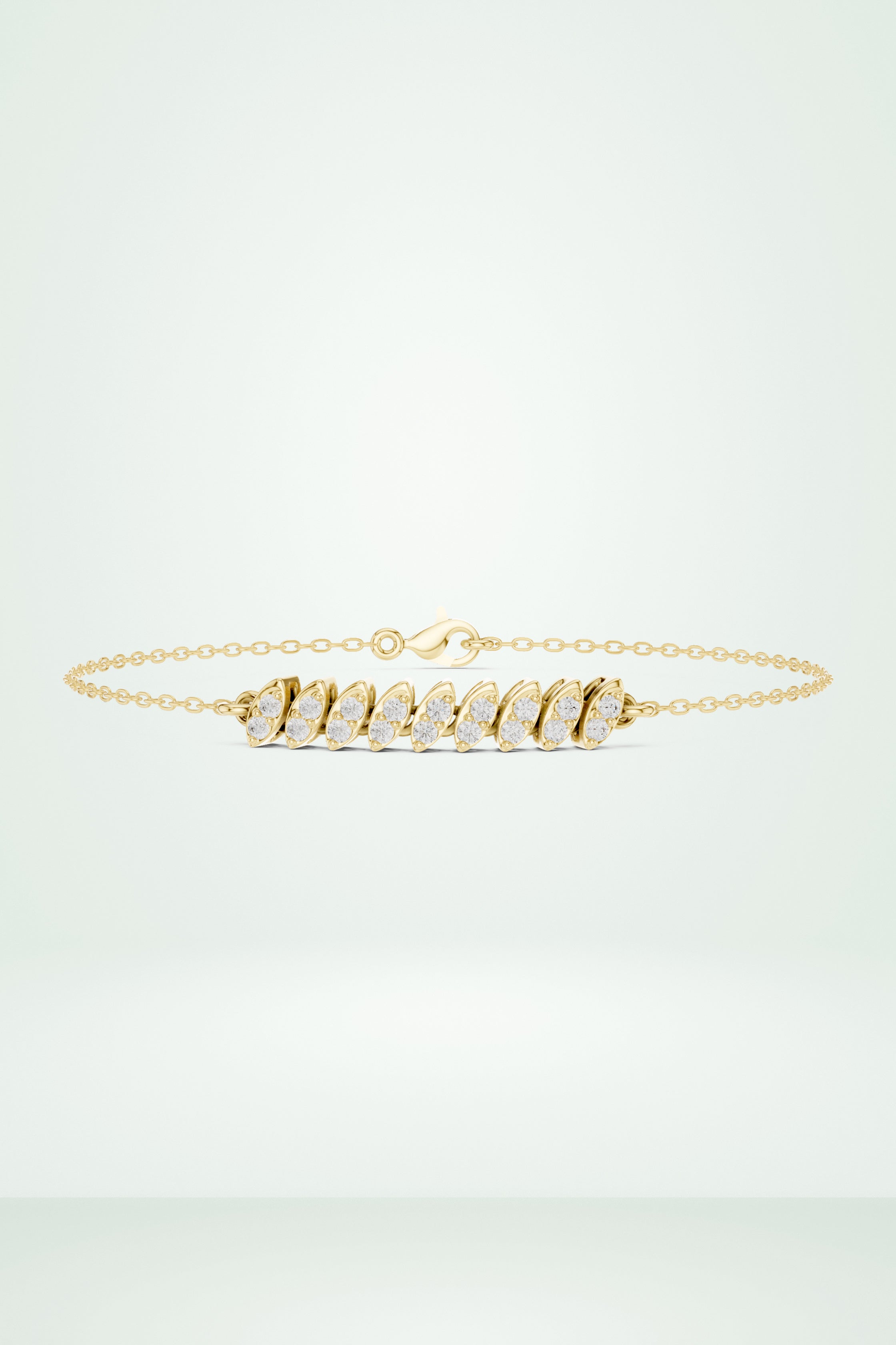 The Aurora Diamond Chain Bracelet
