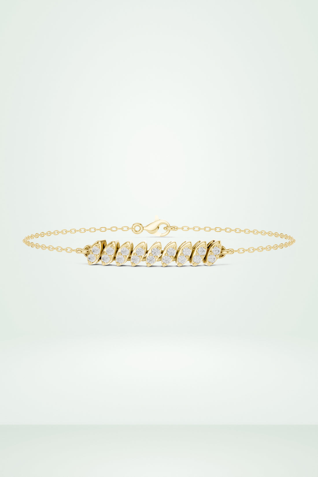 The Aurora Diamond Chain Bracelet