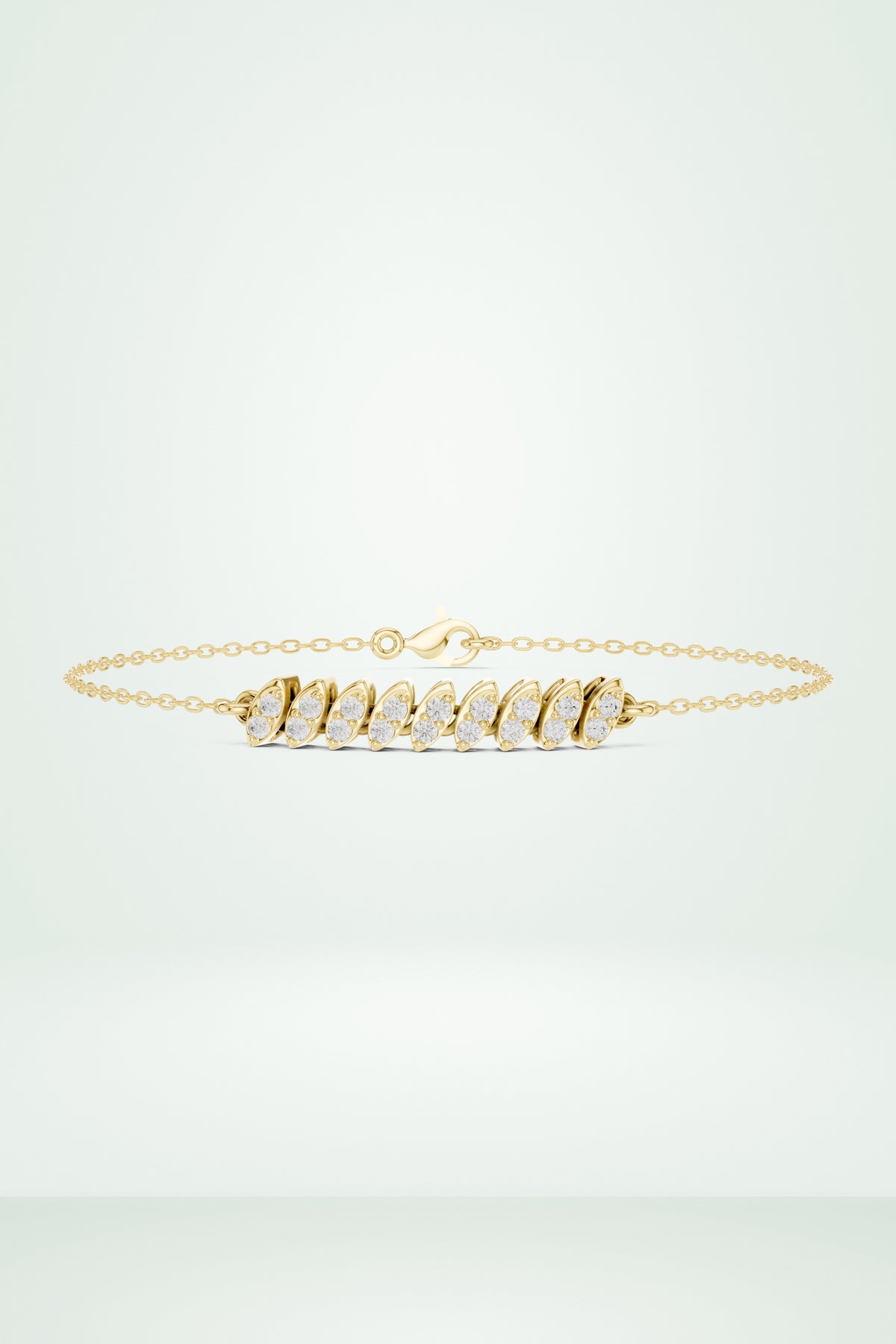 Aurora Diamond Chain Bracelet