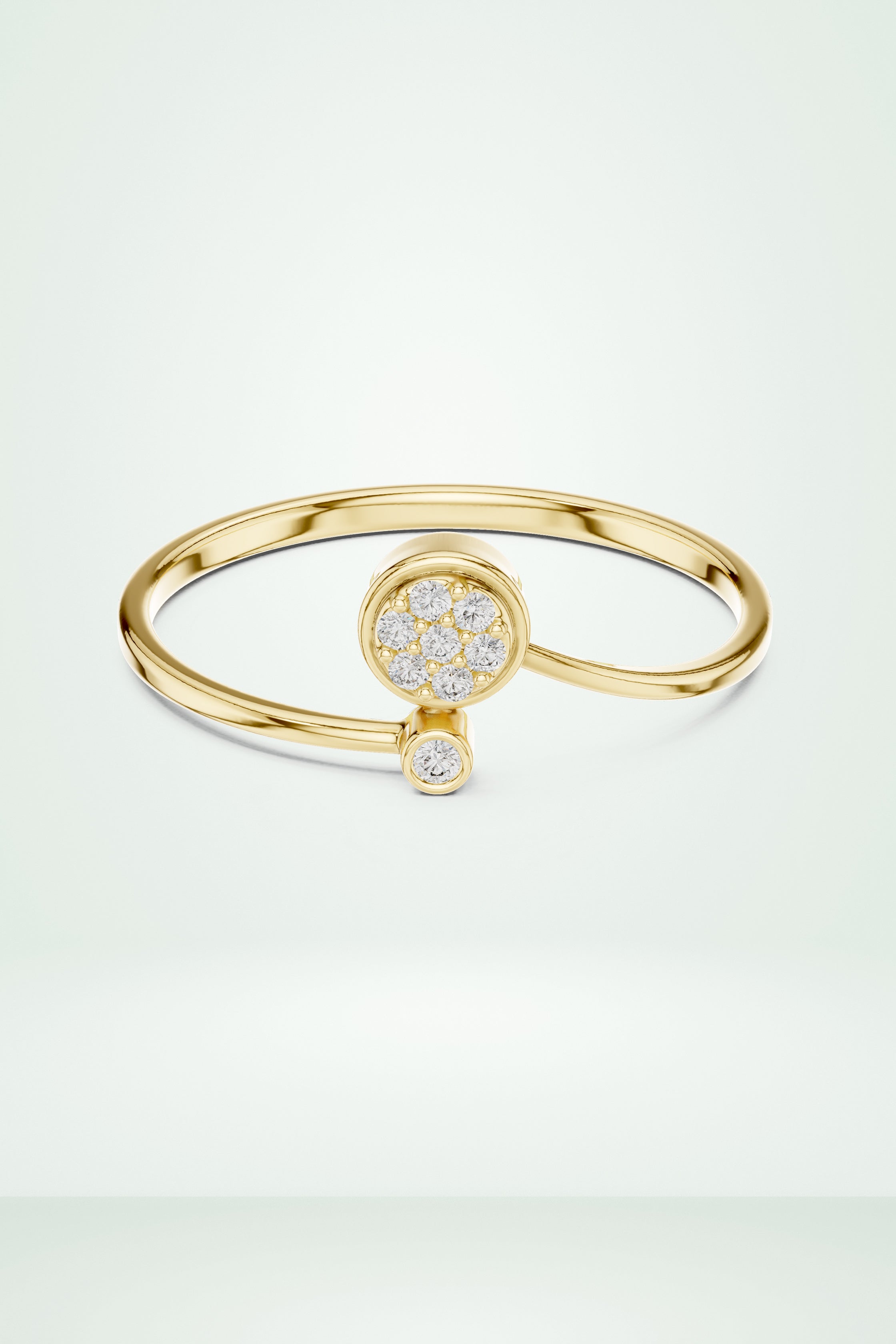 Daisy Cluster Diamond Ring