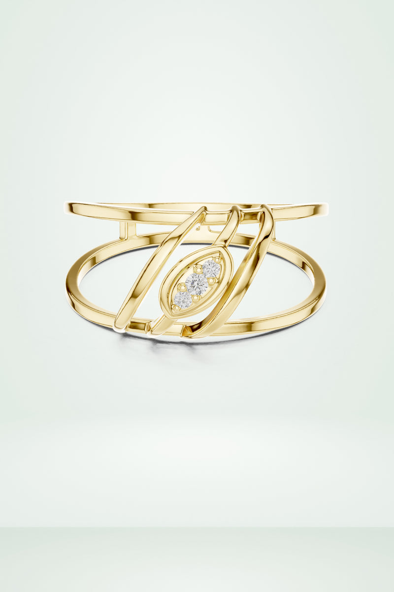 Petal Cage Ring