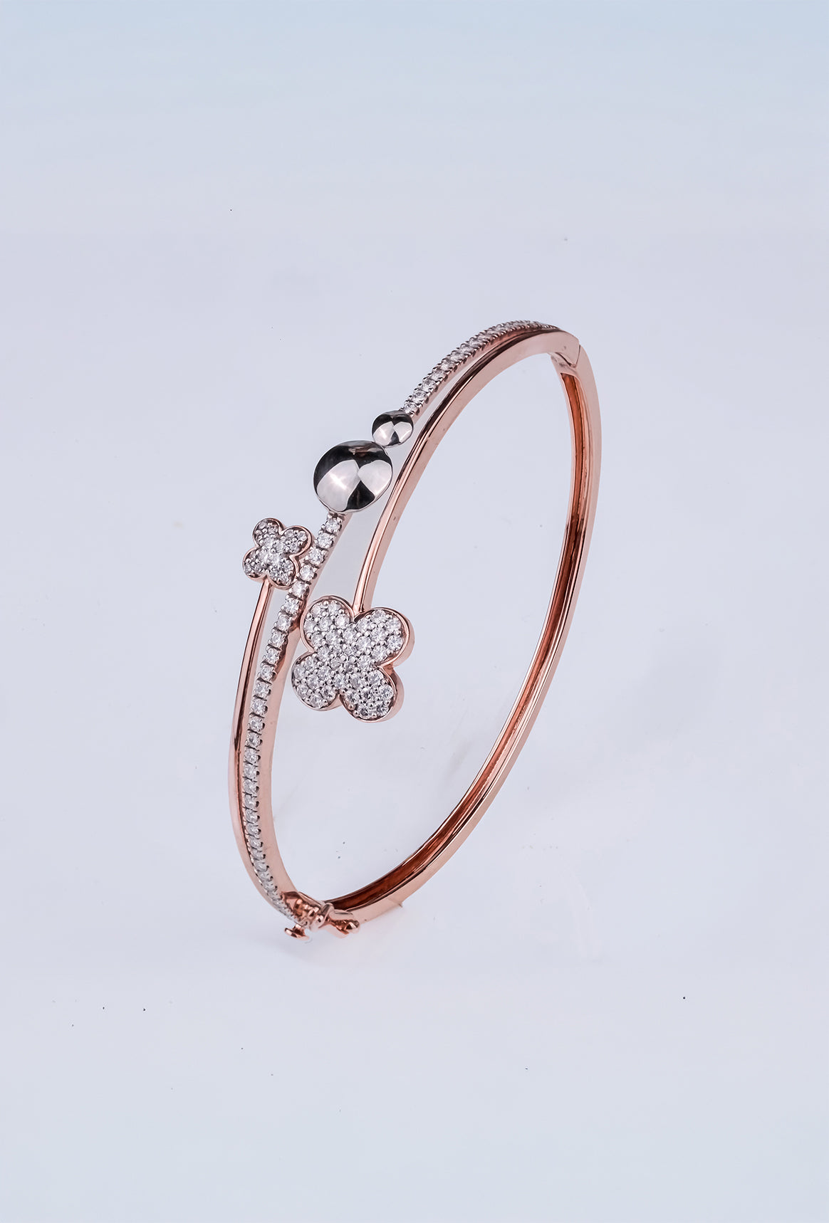 Floral Diamond Bracelet