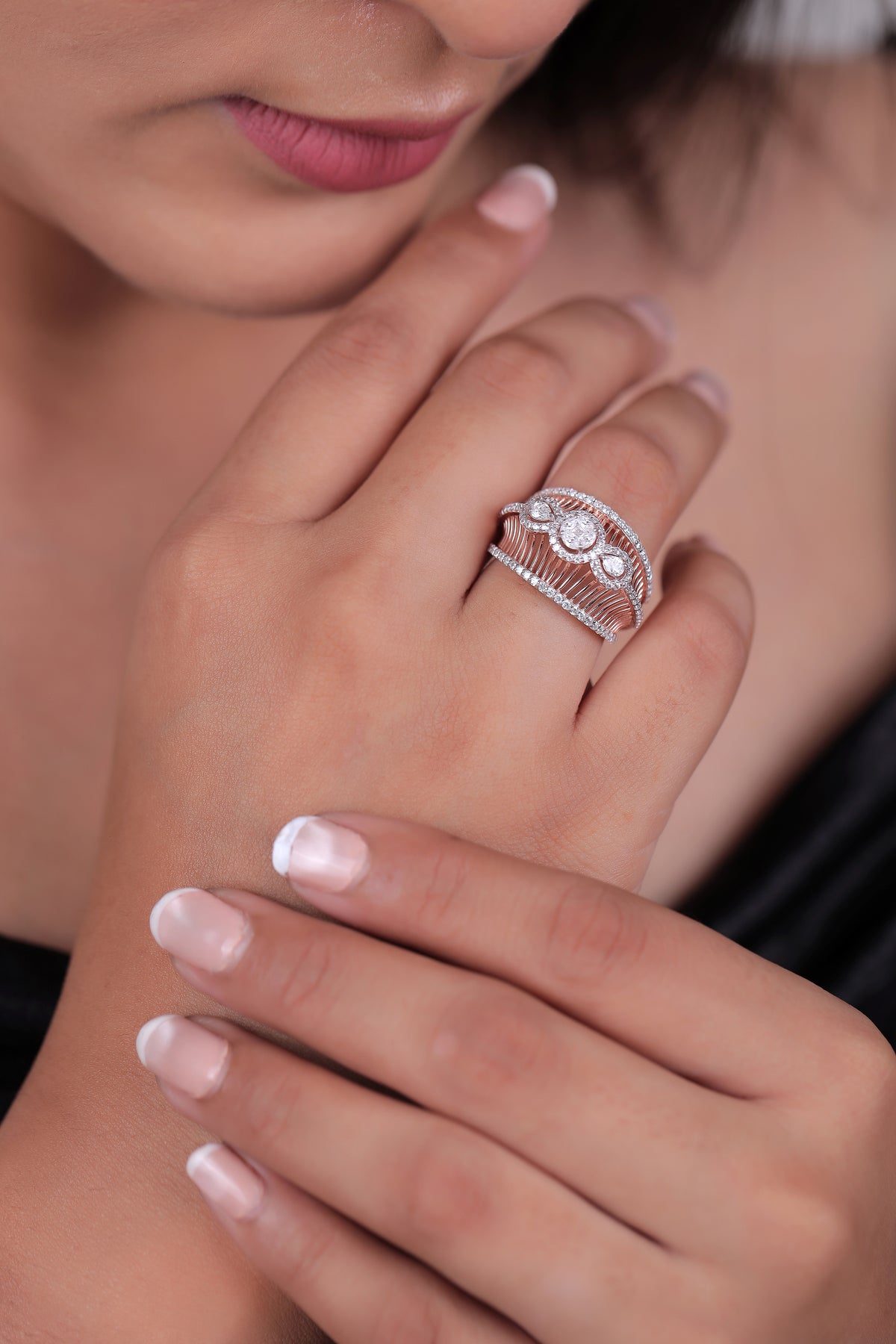 Statement Queen Diamond Ring