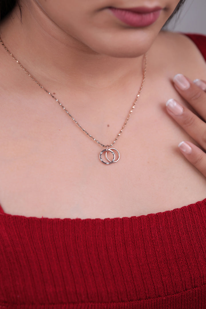 Dual Circle Simple Pendant