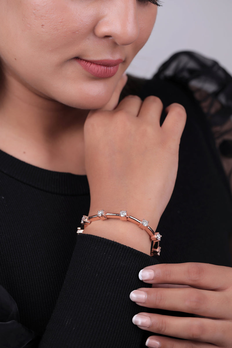 Bar Link Tennis Bracelet