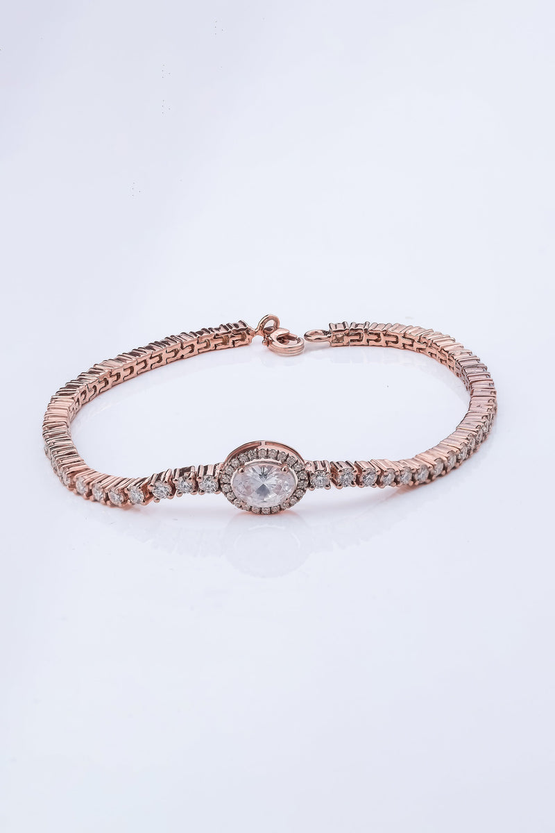 Solitaire Tennis Bracelet