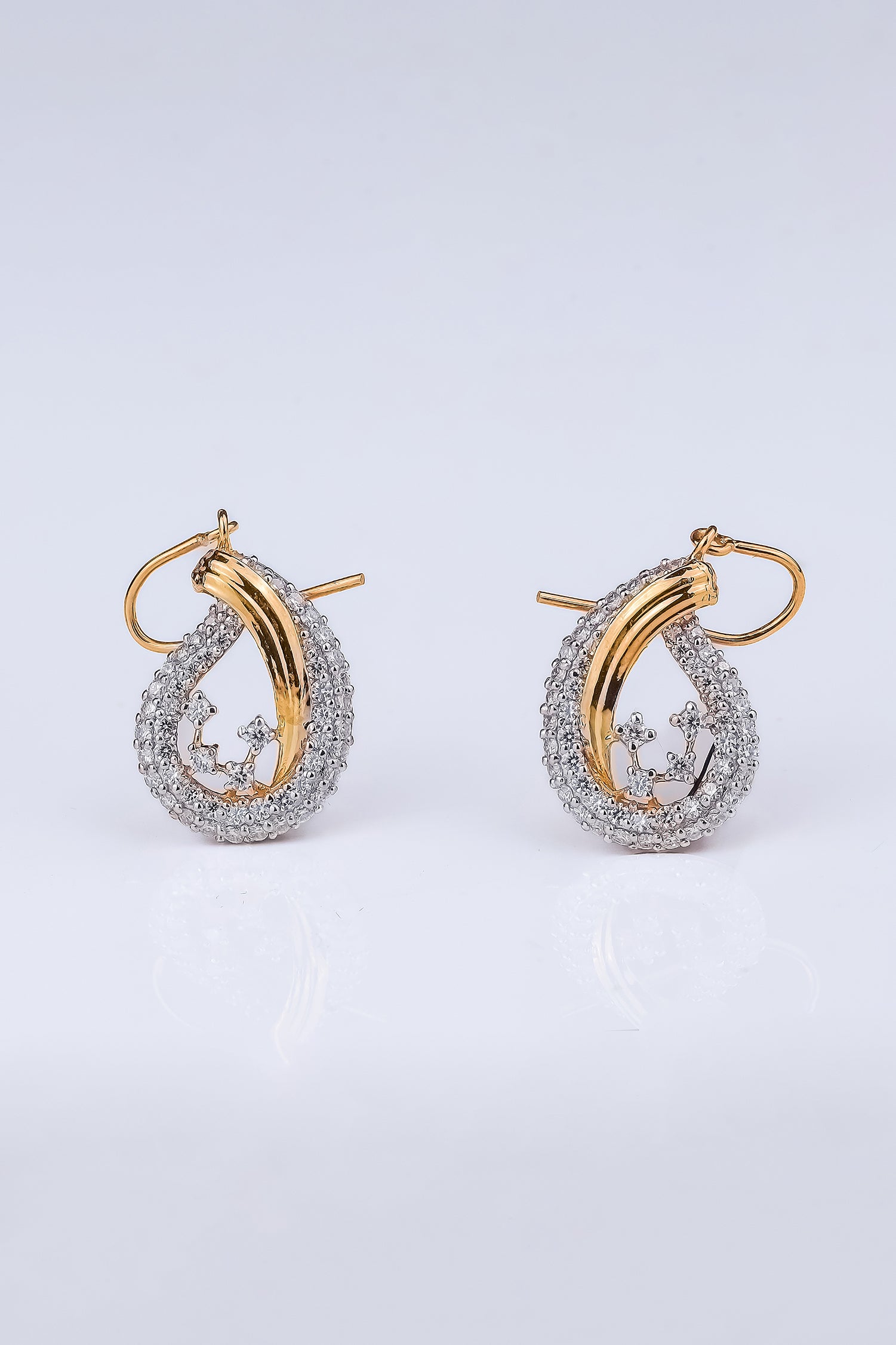 Riaagh Swirl Drop Earring
