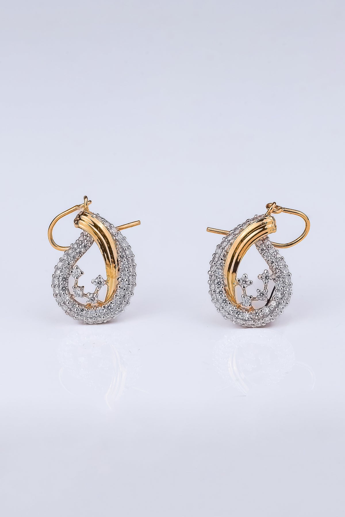 Swirl Drop Earring