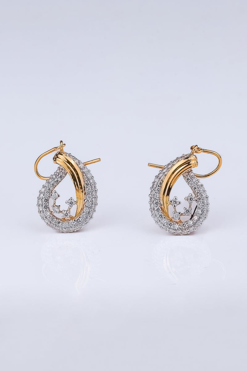 Swirl Drop Earring
