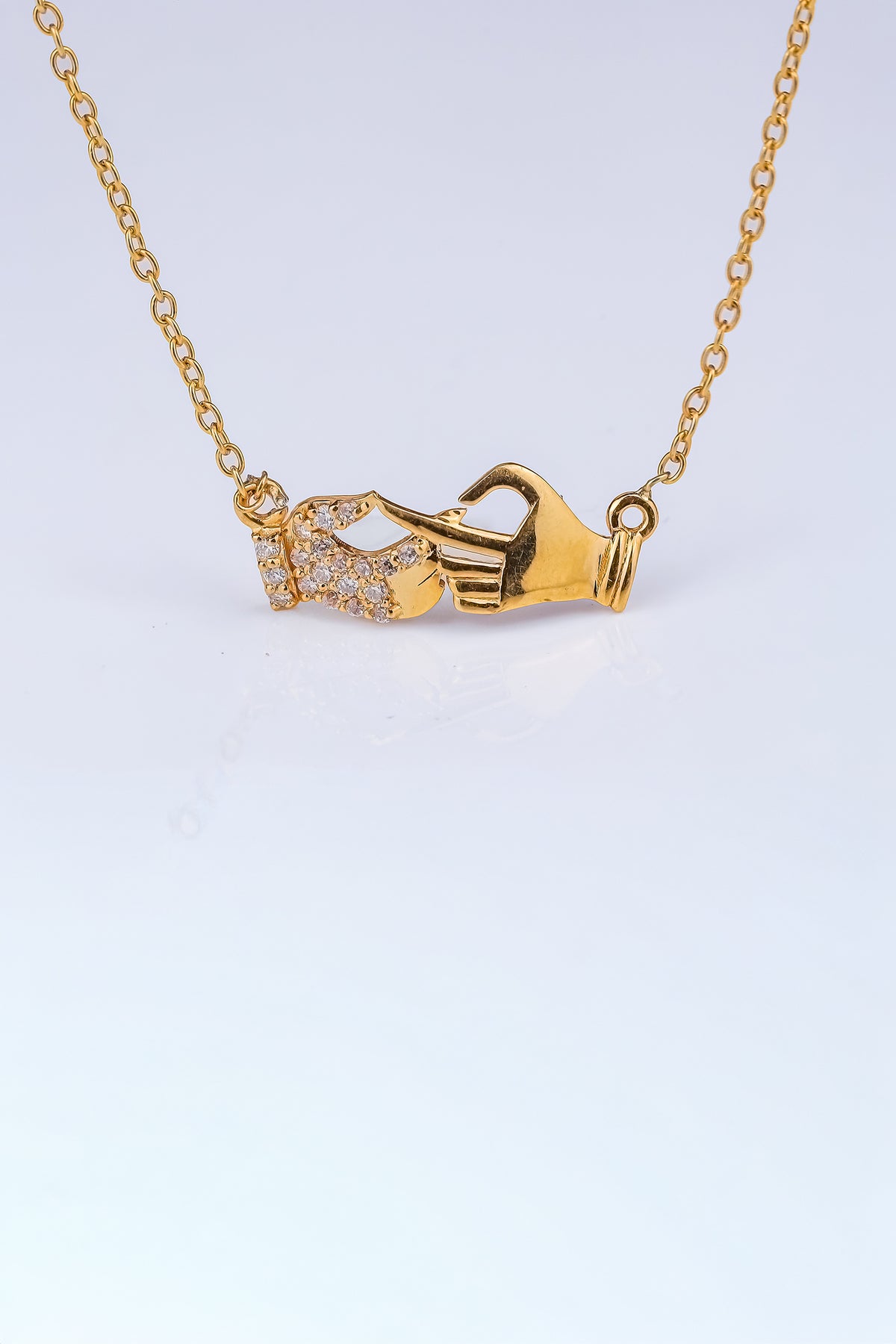 Unique Infinite Hand Pendant