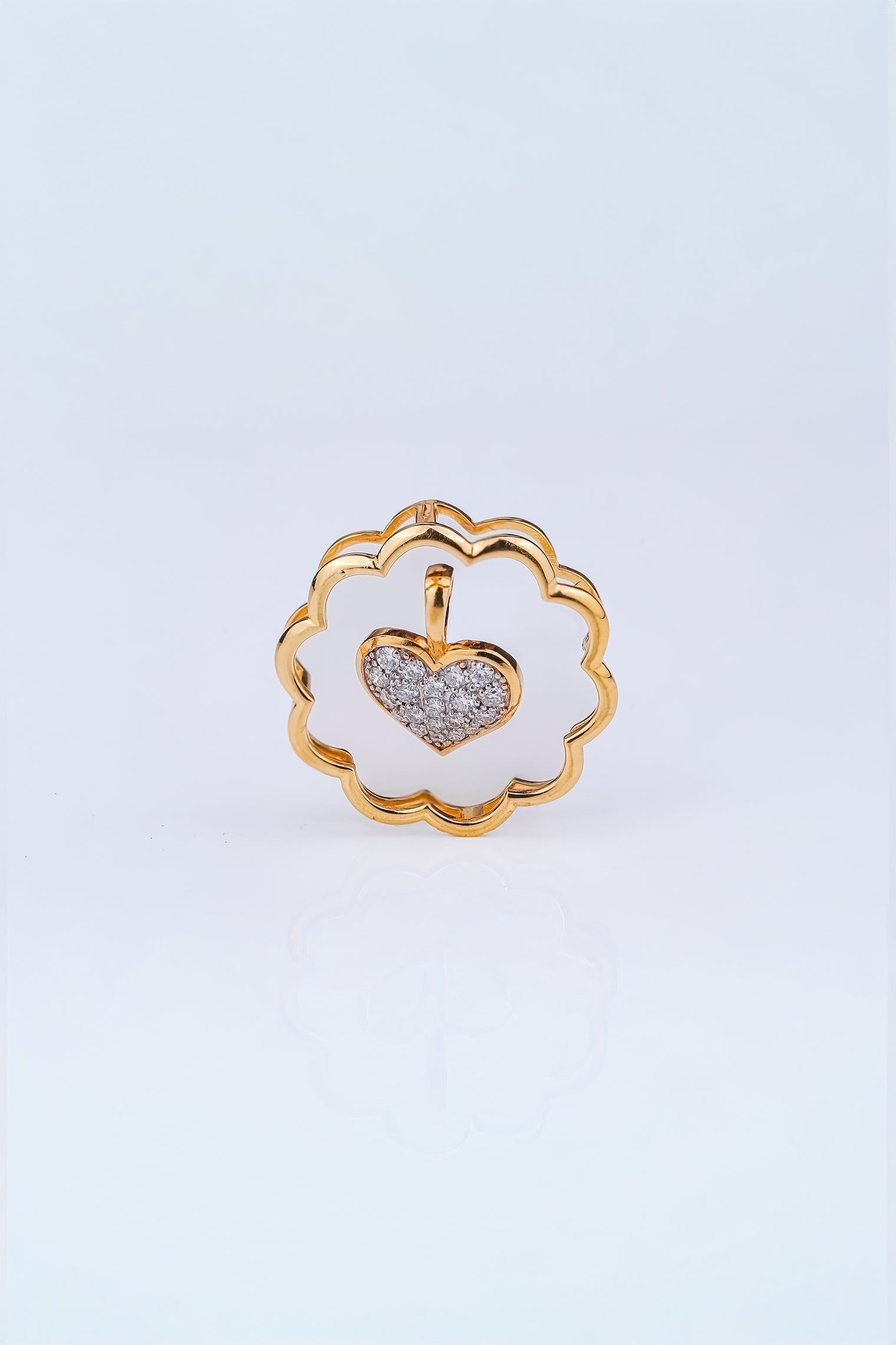 Riaagh 3 In 1 Heart Shape Pendant