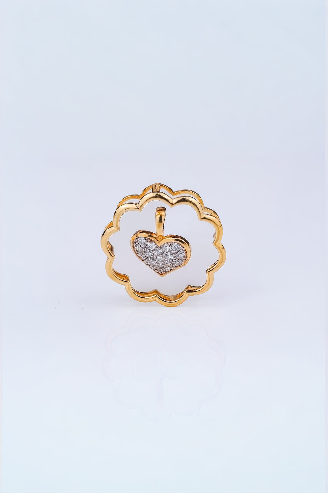 Riaagh 3 In 1 Heart Shape Pendant