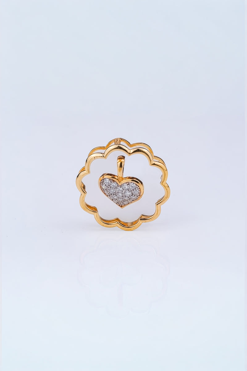 3 In 1 Heart Shape Pendant