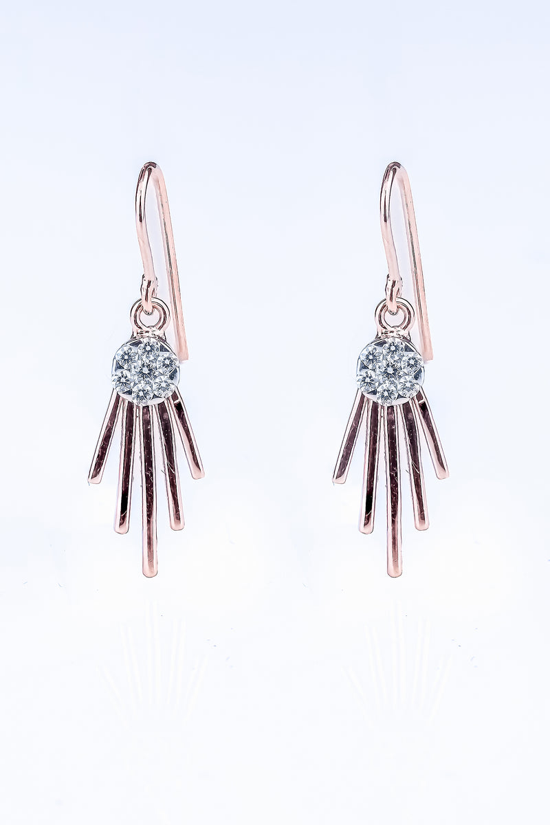 Fringe Diamond Earring