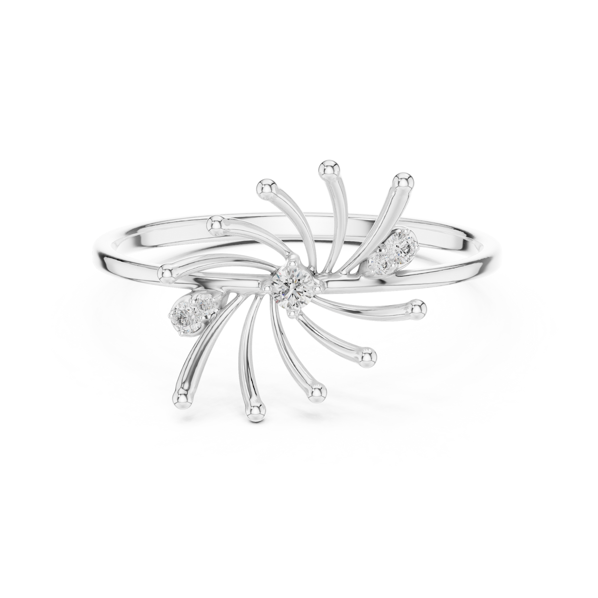 The Solar Flare Ring