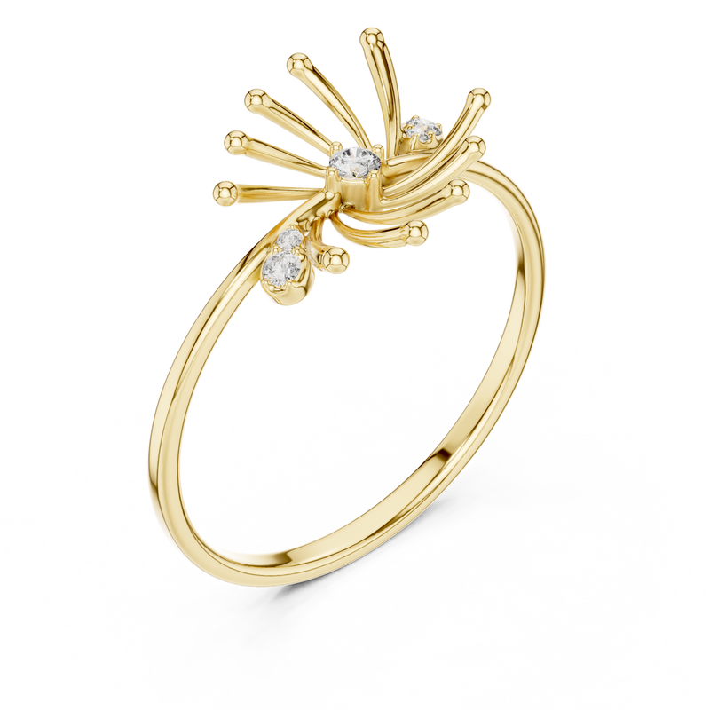 The Solar Flare Ring