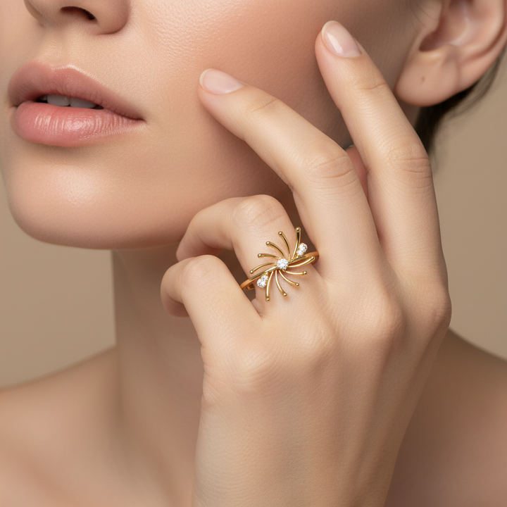 The Solar Flare Ring