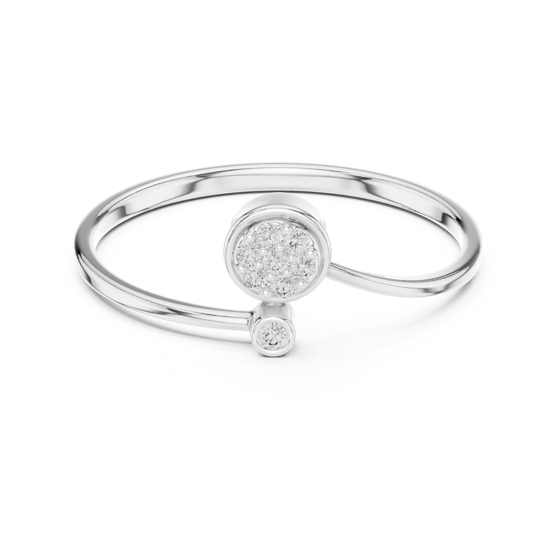 Daisy Cluster Diamond Ring