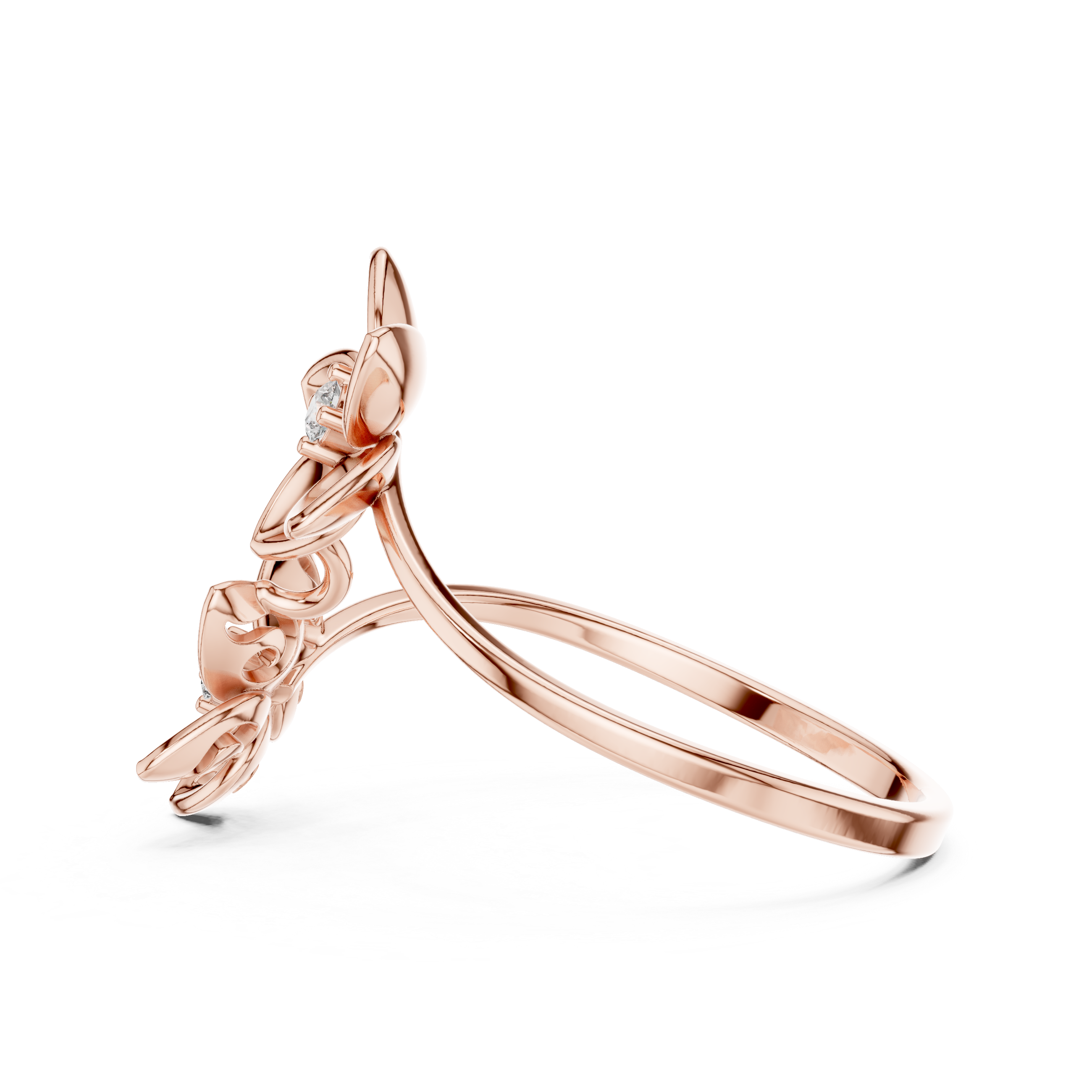 Blossom Dual-Flower Ring