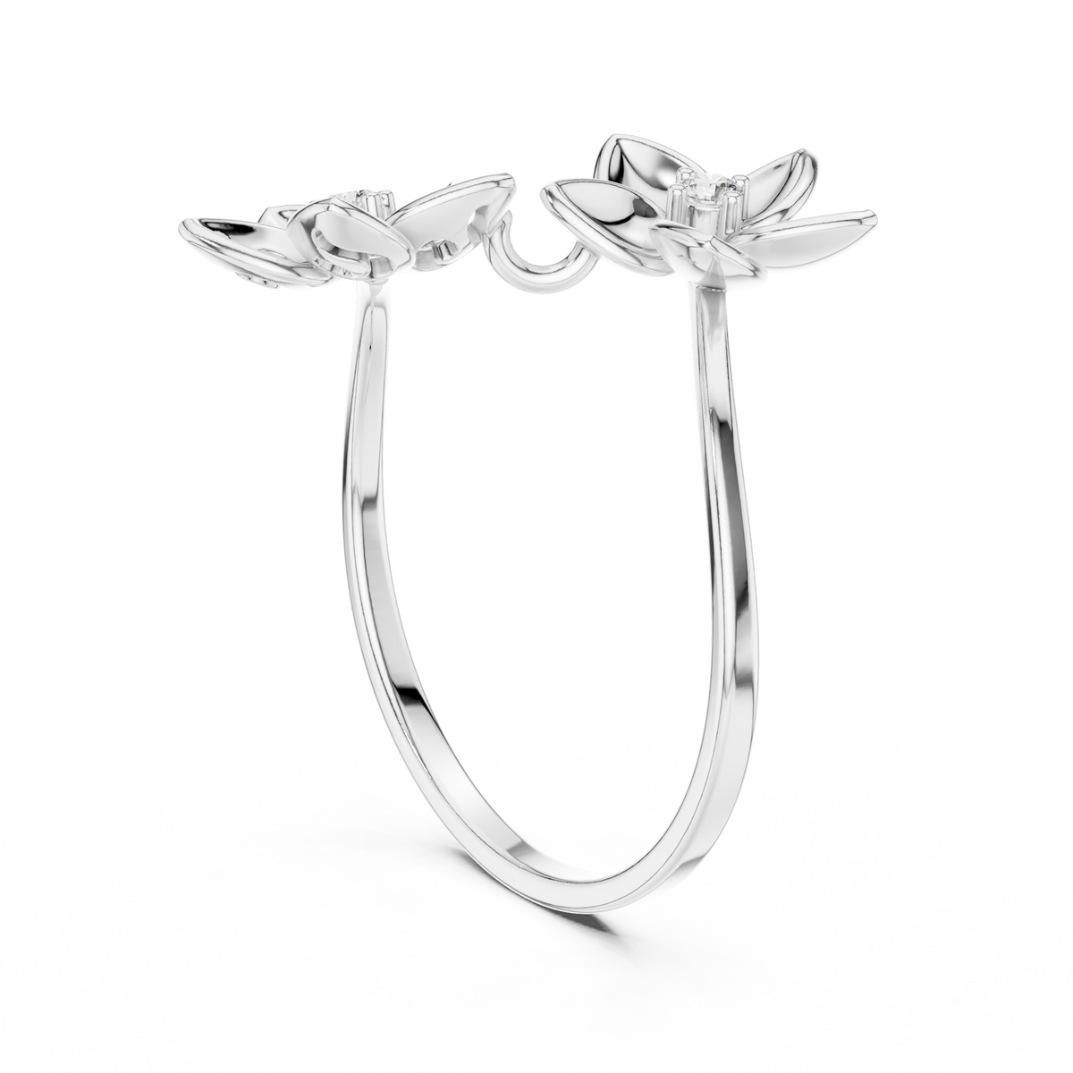 Blossom Dual-Flower Ring