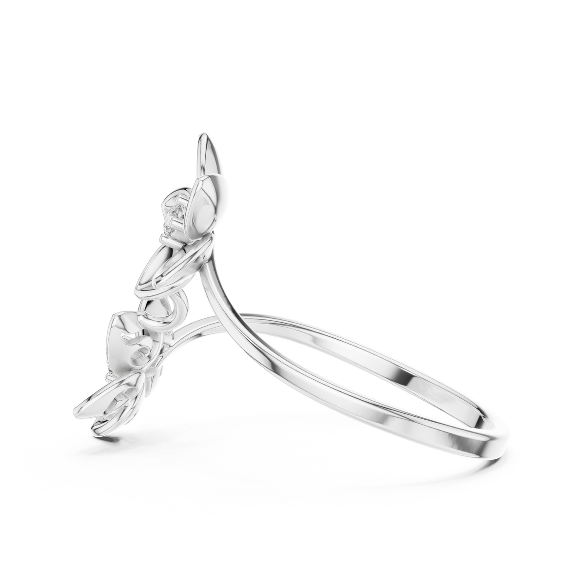 Blossom Dual-Flower Ring