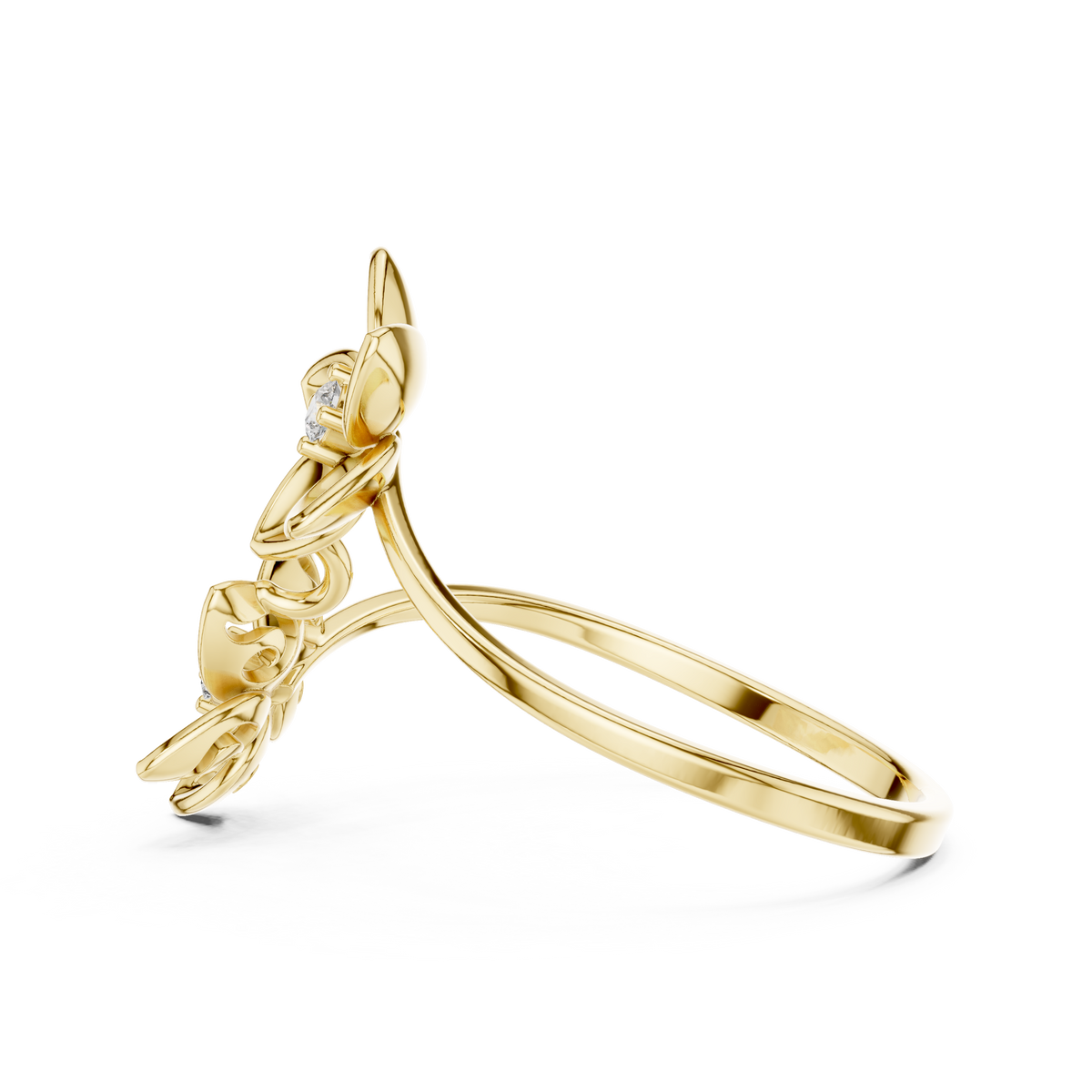 Blossom Dual-Flower Ring