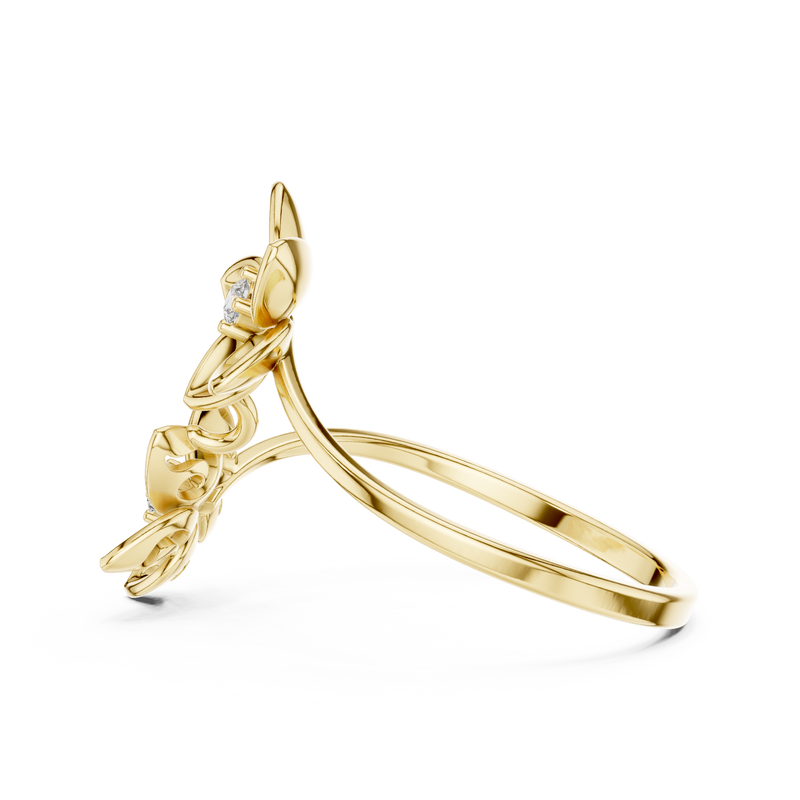 Blossom Dual-Flower Ring