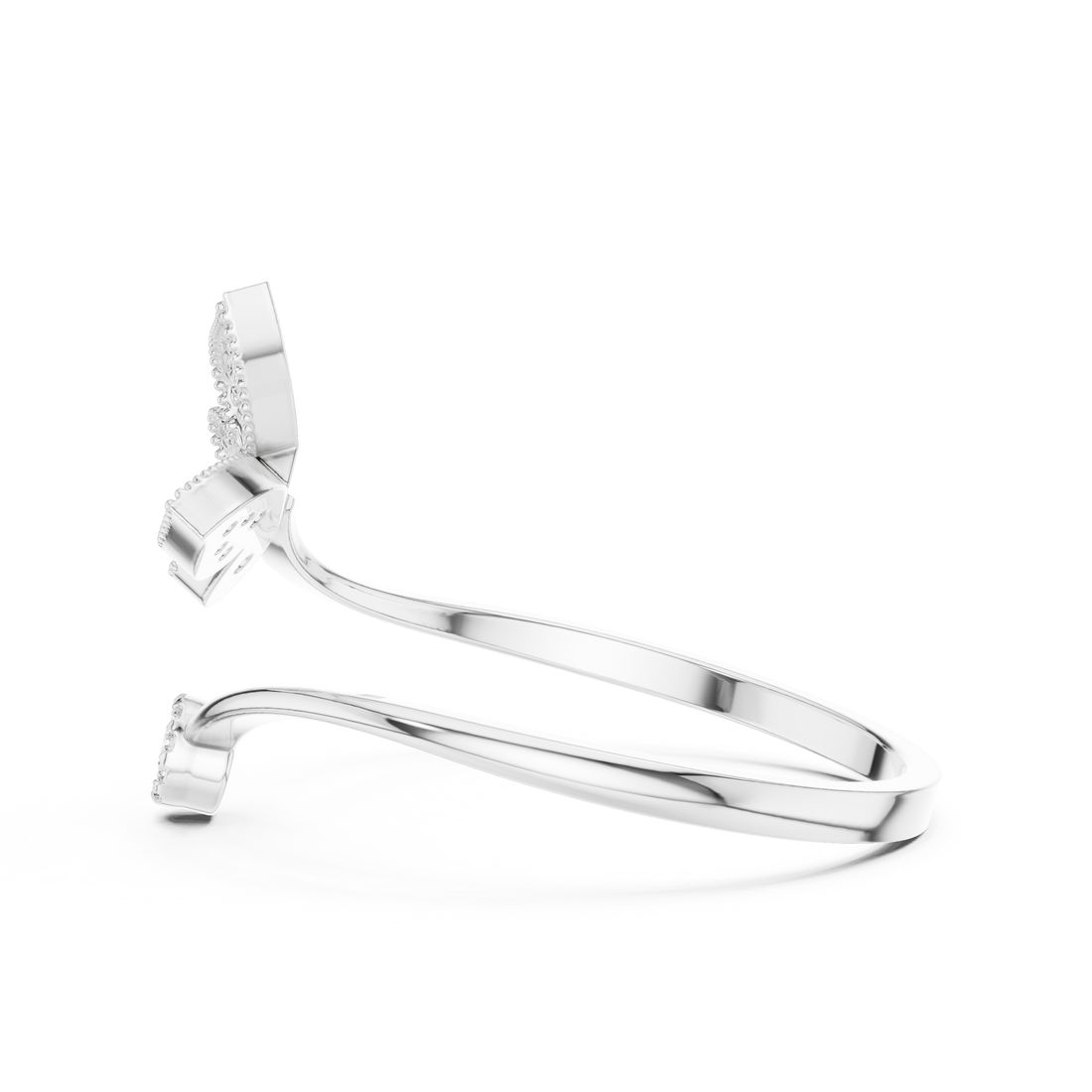 Butterfly Sparkle Diamond Ring