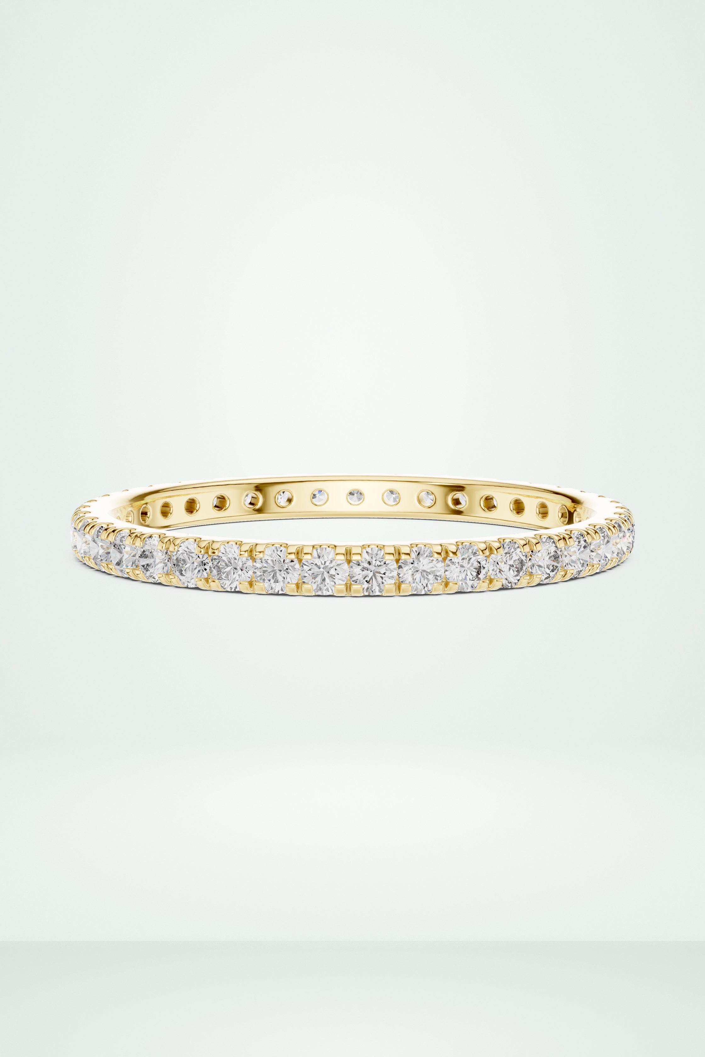 The "Forever Yours" Gold Diamond Eternity Ring