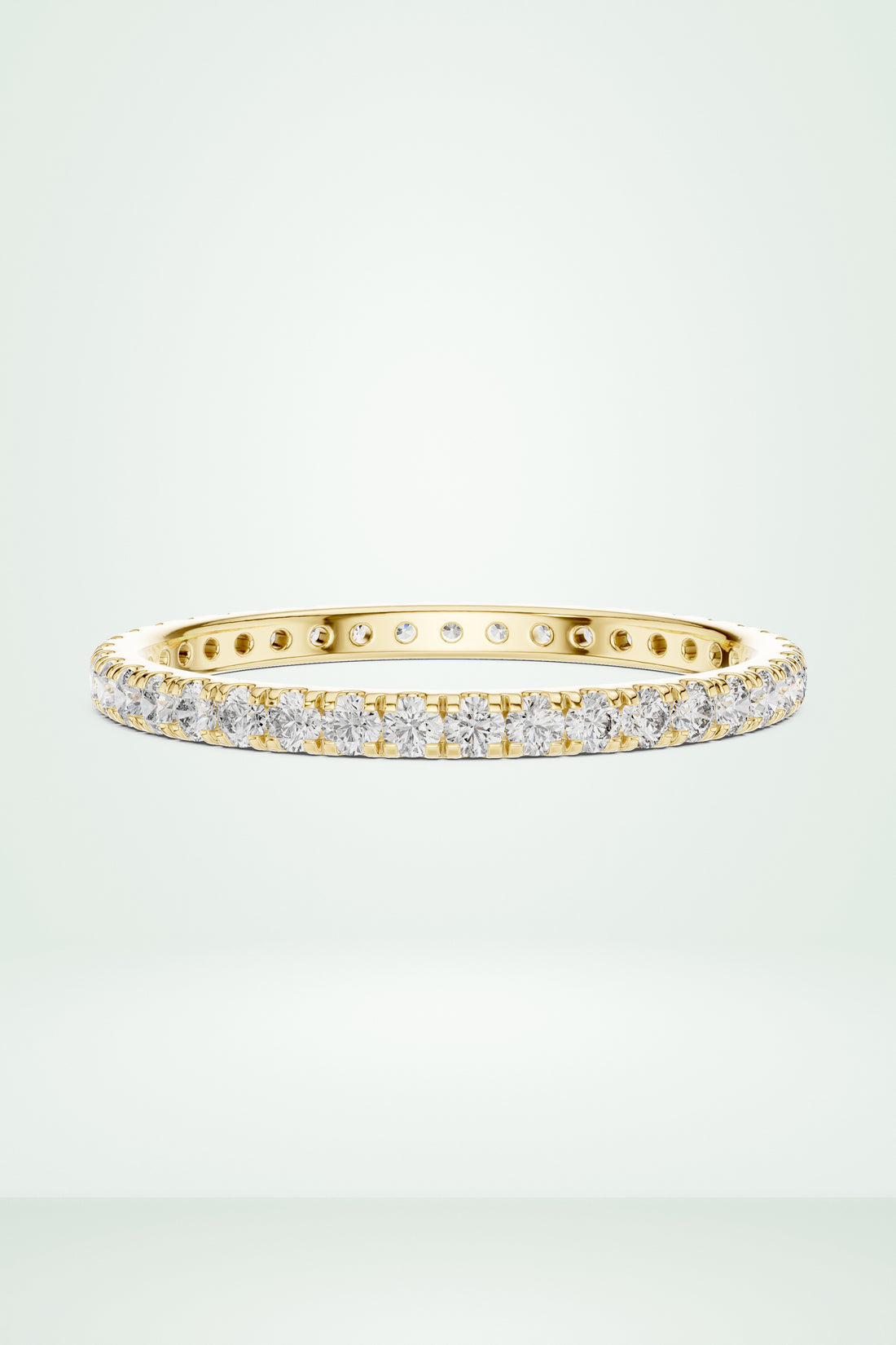 The "Forever Yours" Gold Diamond Eternity Ring