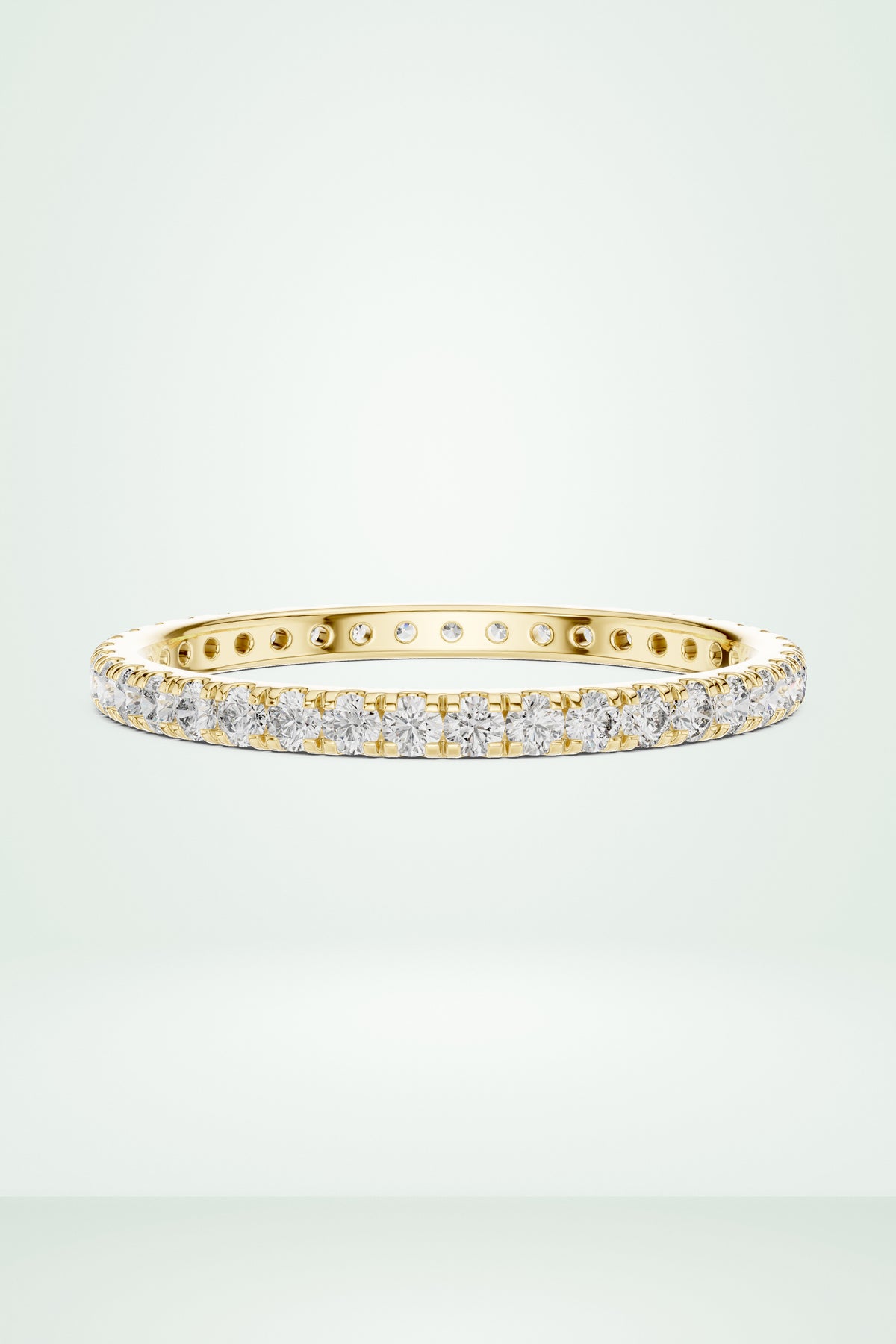 The Forever Yours Gold Diamond Eternity Ring