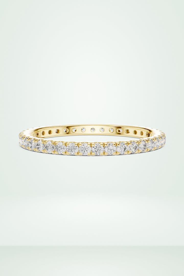 The "Forever Yours" Gold Diamond Eternity Ring