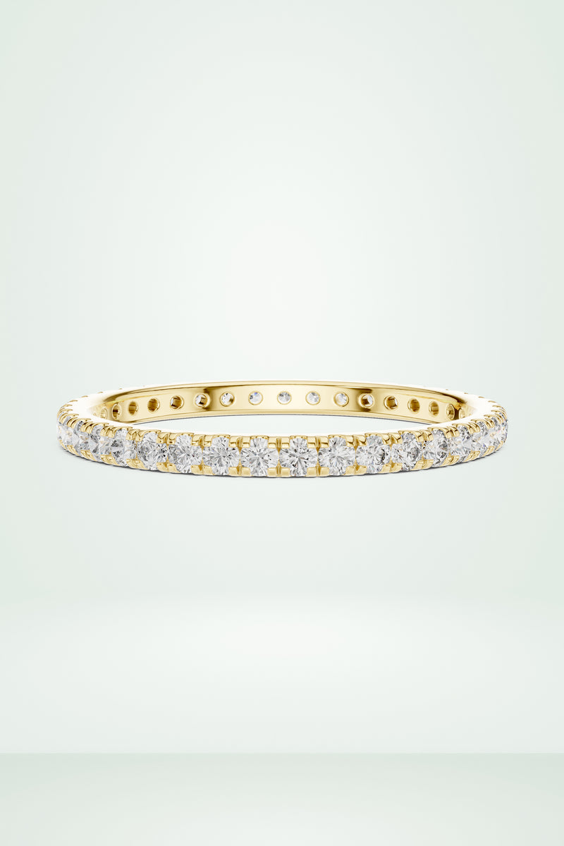 The "Forever Yours" Gold Diamond Eternity Ring