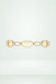 Signature Open Link Pave Bracelet