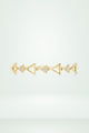 Avant-Garde Triangle Link Bracelet