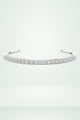 Diamond Open Cuff Tennis Bracelet
