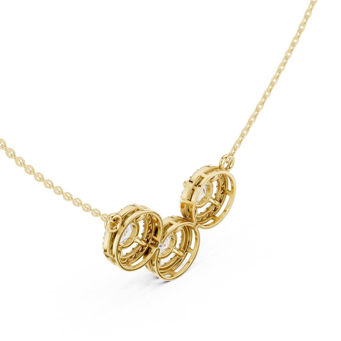 Shop halo design diamond pendant