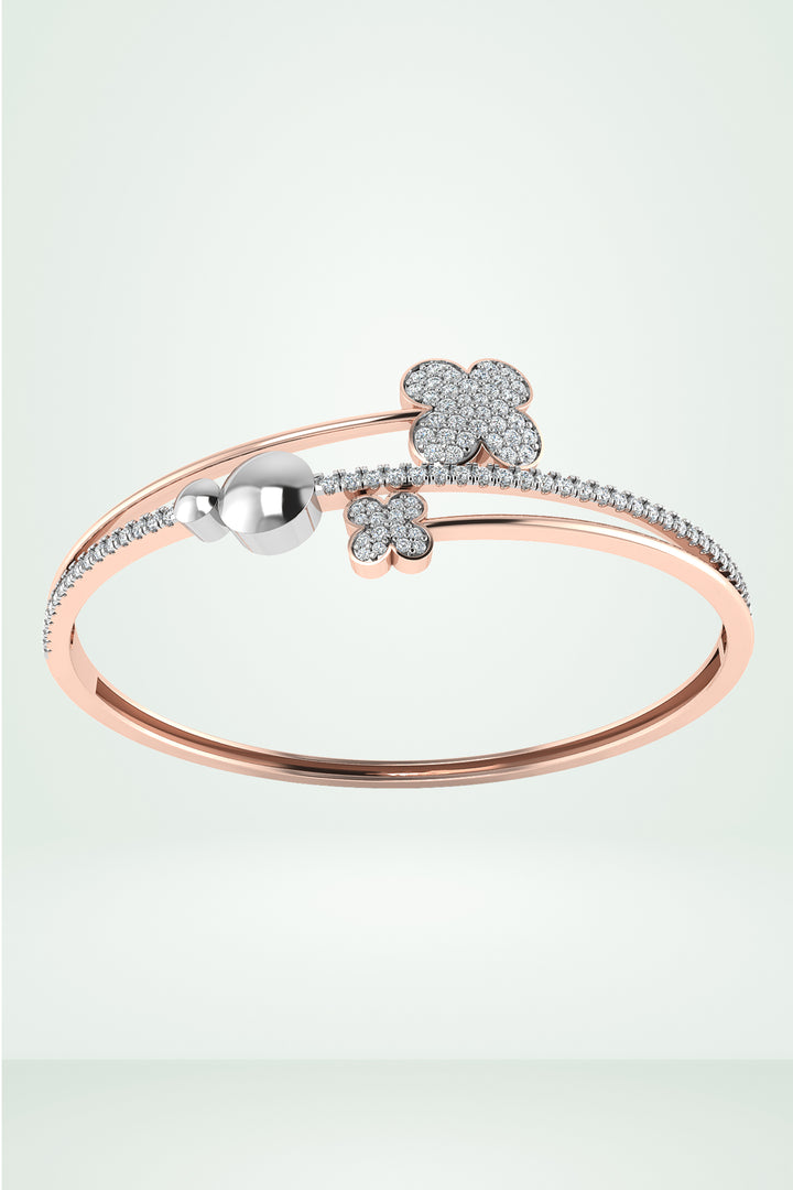 Riaagh Floral Diamond Bracelet