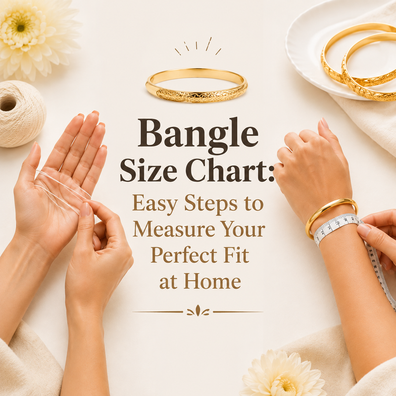 Bangle Size Chart: Easy Steps to Measure Your Perfect Fit at Home