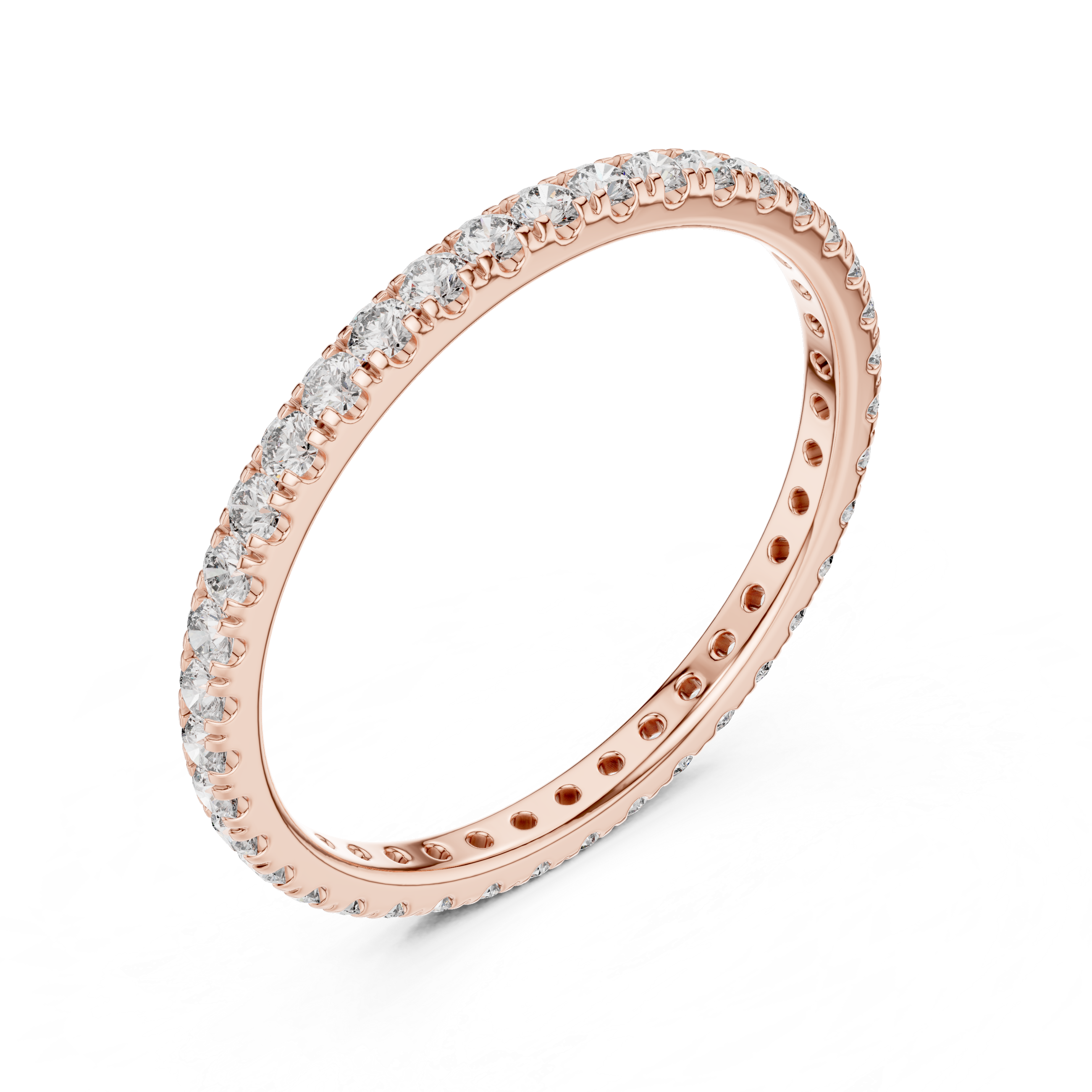 The "Forever Yours" Gold Diamond Eternity Ring