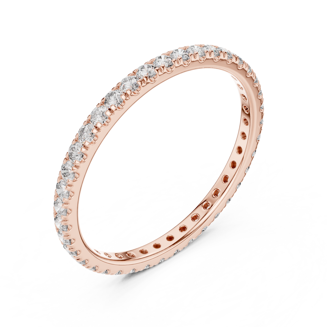 The "Forever Yours" Gold Diamond Eternity Ring