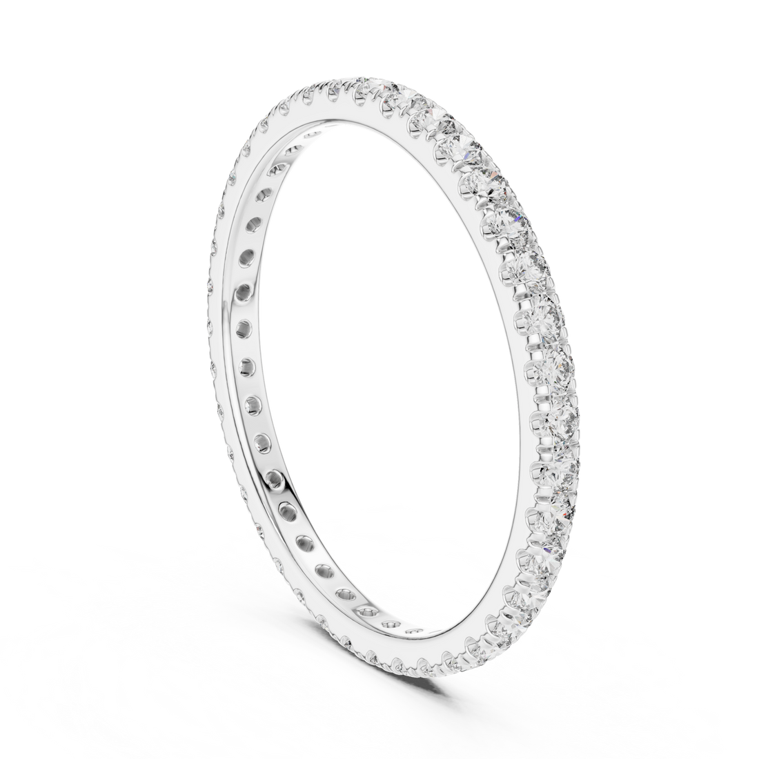 The "Forever Yours" Gold Diamond Eternity Ring