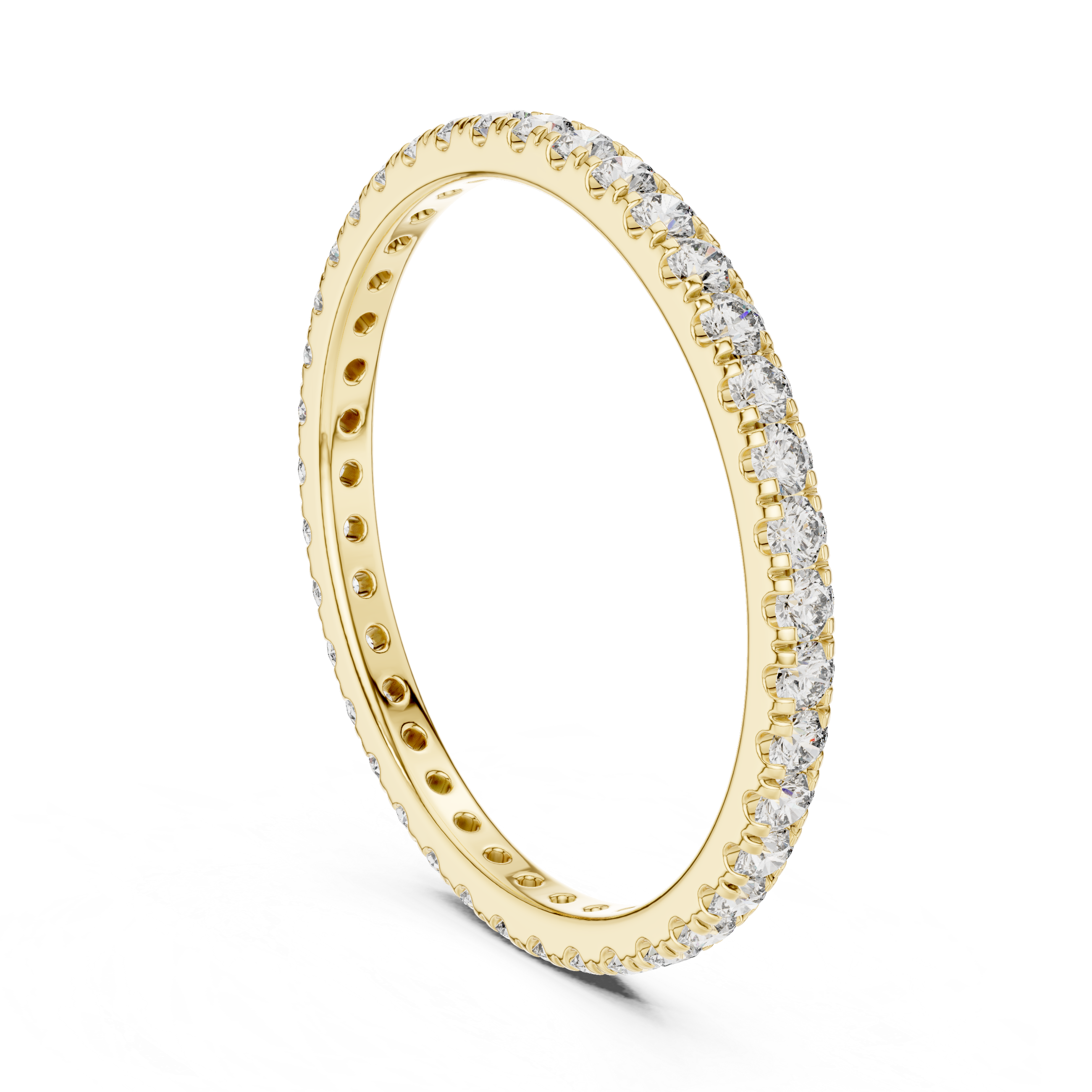 The "Forever Yours" Gold Diamond Eternity Ring