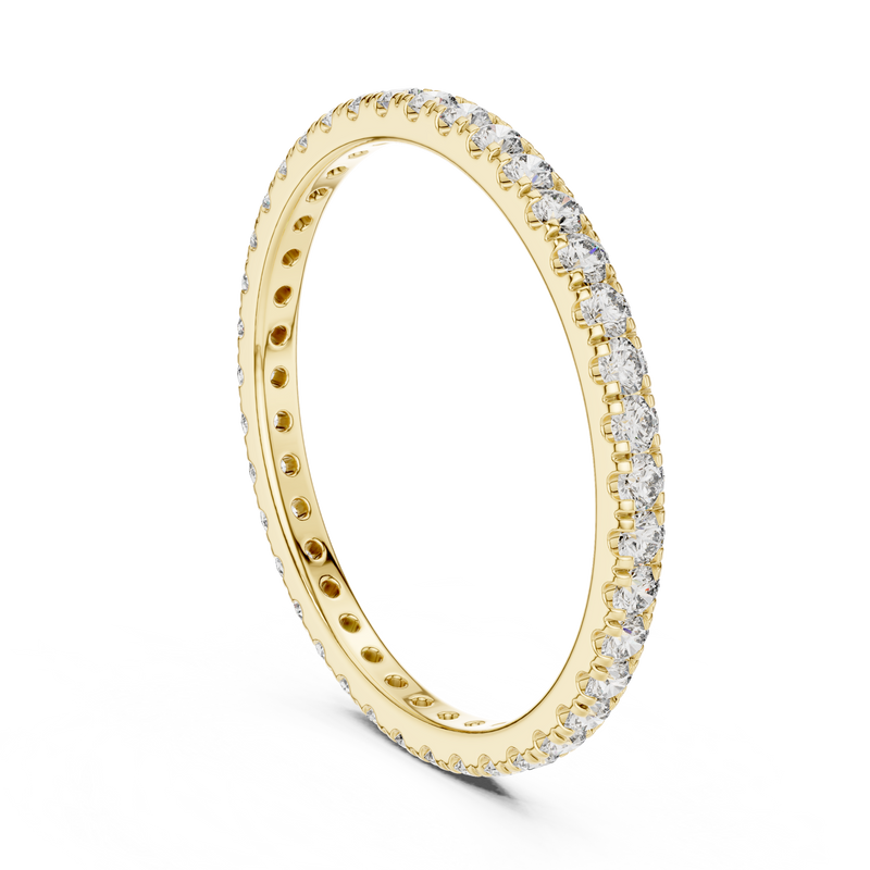 The "Forever Yours" Gold Diamond Eternity Ring